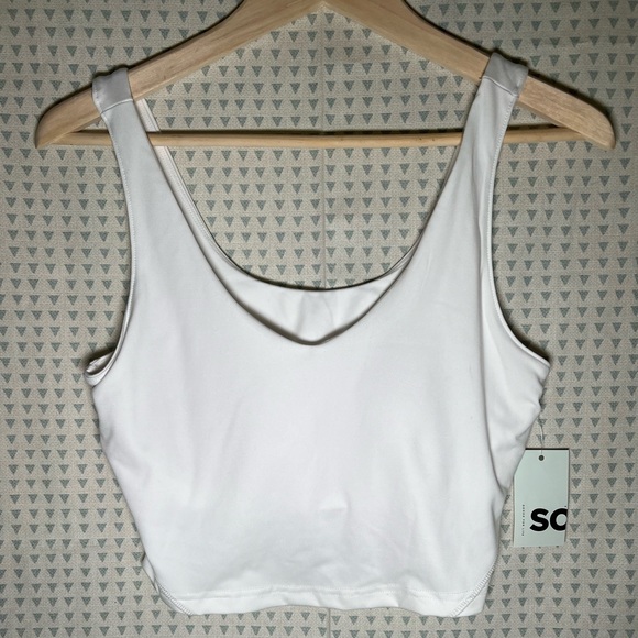 SO Tops - Sonoma NWT White Sporty Tank Size M